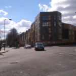 Amhurst - Rectory road: today's situation, view from Amhurst's northern branch