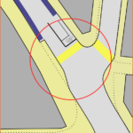 Amhurst - Rectory: variant 2 for Amhurst's northern branch - improvement of the pedestrian comfort